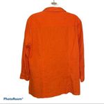 Sag Harbor  Orange Button Down Collared Top Size XL Photo 1