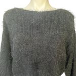 Free People NWT, Flurry Eyelash Sweater In Black, Sz S Photo 8