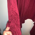 About A Girl Burgundy  Cardigan Photo 2