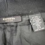 EXPRESS Black Wool Blend Stretch Mini Skirt Size 3/4 Photo 3