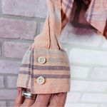 Free People Paradise Garden Cropped Plaid Button-Down Shirt Size S Photo 6