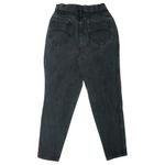 Vintage 80s Chic Black High Waisted Jeans Size 27 Photo 1