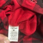 Lazy One Red and Black Plaid Flapjack Womens size M Size M Photo 5