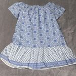 Vineyard Vines Martha’s Vineyard Blue Hydrangea Off Shoulder Summer Dress- Large Photo 2