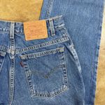 Levi's Vtg 550 Womens High Rise Relaxed Fit Tapered Size 10 Reg M Blue Denim Y2K Photo 1