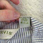 Orvis  Seersucker Three-button Blazer‎ Jacket Lightweight Cotton Stretch Womens 8 Photo 7