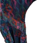 Anthropologie  Trovato 100% silk Jewel Tone midi Party dress Festive Holiday Photo 8