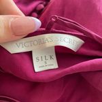Victoria's Secret Vintage Y2K Victoria’s Secret Silk mini slip dress sz small berry buttoned back Photo 2