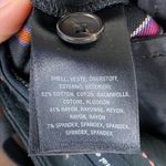 Anthropologie  the Essential Slim Black Striped Belted Trouser Pants Photo 6