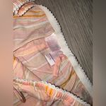 Victoria's Secret Victoria’s Secret 2000’s Y2K Orange Sherbet Lace Low waist Lounge Shorts L Photo 6