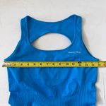 Peachy Bunz Blue Athletic Bodysuit Romper Active Wear Size M Photo 5