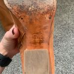 Frye Jennifer Cognac Leather Booties Size 7.5 Photo 4