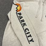 Park City Utah Hoodie NWT Tan Photo 2