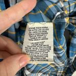 Denim & Supply Ralph Lauren Ralph Lauren Denim & Supply Womens Utility Blue Yellow Plaid Button Down Shirt L Photo 8