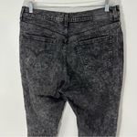 Levi's  Exposed Button Mom Jeans Black Acid Wash Far Fetched Grey Size 32 Photo 8