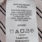 Loft Striped Blouse Career Office Business Casual Professional Ruffle Size XS Photo 3