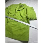 Jessica London  Blazer Women's Sz 26W 2PC Green Lined Career Classic Jacket Photo 5