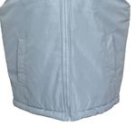 ASOS Design Oversized Puffer Vest Women’s Size 2 Petite Blue Full Zip Photo 2