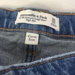 Abercrombie & Fitch NEW Abercrombie 90’s High Rise Curve Love Cut-off Denim Short Size 36 Photo 5