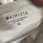 Athleta  | White Whittier Peak Half Zip Sz XL Photo 9