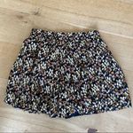 Urban Outfitters  Mini Skirt with Daisy Print in Black Photo 5