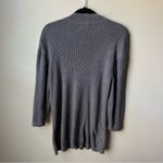 Lauren Michelle Womens XL Sweater Gray Silver Metallic Pearl Purple Bling Photo 2