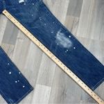 EXPRESS Distressed Bleach Splatter Baggy Straight Leg Boyfriend Jeans Blue 2 Photo 11