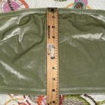 Princess Polly  size 4 strapless halter top slim fitting zip back unlined green Photo 6