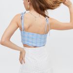 Urban Outfitters Daisy Street Tie-Shoulder Cropped Top NWT Photo 2