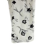 Alice + Olivia Bess Dress Floral Strech Lining White Sleeveless Size S Photo 3