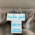 Charlie Jade $298 EUC Purple Red Floral Silk Dress XS Photo 4