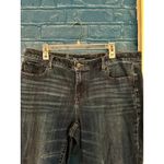 Talbots  Womens 16W Girlfriend Jeans Plus Size Dark Wash Denim Comfort‎ Fit Photo 1