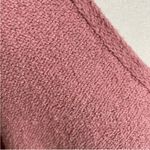 Free People  Take Me Places Pink Oversized V-Neck Sweater Extra Small Photo 9