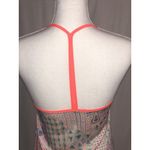 Karlie  ~ Sleeveless Top With Spaghetti Straps Racerback ~ Size Small Multicolor Photo 4