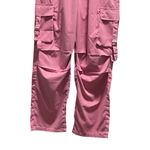 Boutique Wide Leg Cargo Pants Pink Size XL Photo 5