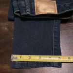 Anne Klein  Dark Blue Jeans Mid Rise Skinny Size‎ 12 Photo 11