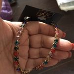 Black Label New Noir  Multi-Crystal Hoops Photo 0