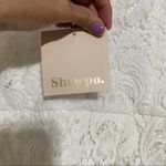 Showpo . || White Lace Spaghetti Strap Midi Dress Photo 4