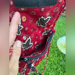 Vera Bradley Red Floral Crossbody Bag Photo 7