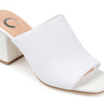 Journee Collection Women's Lorenna Block Heel Slide Sandals- Size 12 Photo 0