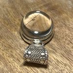 Sterling Silver Clear Quartz Oval 925 Pendant Photo 5