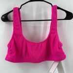 Good American  Bikini Top Size 2XL/3XL NWT Always Fits Scoop NWT Hawaiian Pink Photo 12