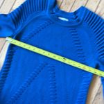 Eliza J  brand 💙Blue Knit Long Sleeve Dress Photo 3