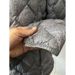 32 Degrees Heat 32 Degrees Womens Down Jacket Size Med Feathe Fill Quilted Silver Blue Mock Neck Photo 6