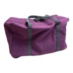 Narwey 3112 Foldable Duffel Bag Tote with Shoulder Strap Purple Photo 2
