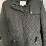 Cole Haan Quilted Jacket In Black Size Small Photo 0