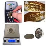 10KT TESTS 14KT BOHO GYPSY VIBE TURKISH YELLOW GOLD DIAMOND CUT WHITE GOLD RING Photo 5