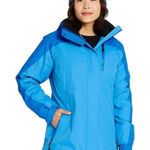 L.L. Bean Rugged Ridge Parka Blue Jay/Crisp Lapis Size Large Waterproof Ski EUC Photo 0