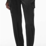 Aritzia  Babaton Refined Satin Cargo Pant In Black Photo 1