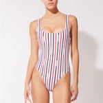 Solid & Striped NWT X Saint James The Reversible Anne-Marie One Piece Swimsuit Photo 3